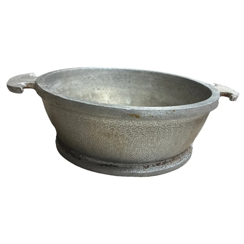 Vintage Guardian Service Pot Hammered Aluminum ‎ 6.75
